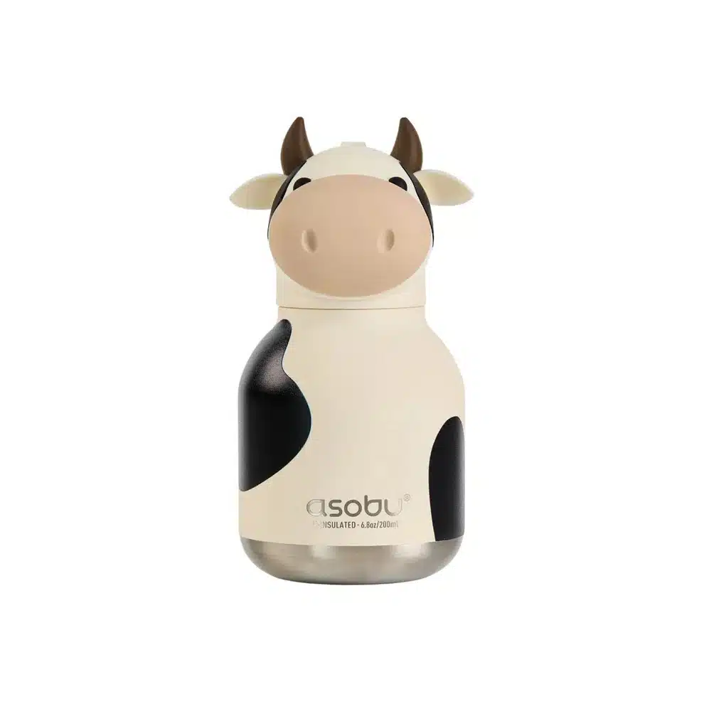 Mini Bestie Waterfles - Koe
