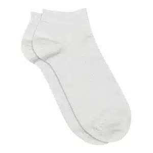 MP Denmark - Zoe glitter sneaker socks - White