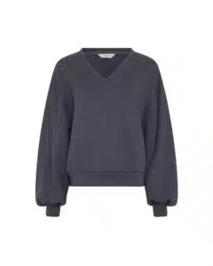 MSCH - Brionna Ima Q V Sweatshirt - India Ink