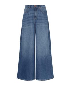MSCH - Turig Alena Pants - Mid Blue Wash
