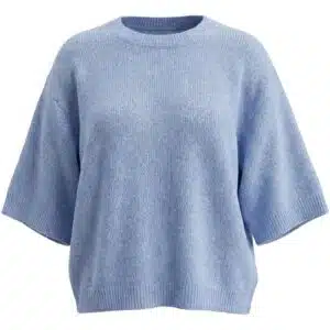 Peppercorn - Sabina RWS Knit Tee - Placid Blue Melange
