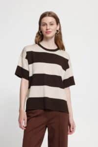Shirt Luls Loose - Stripe Chocolate Torte