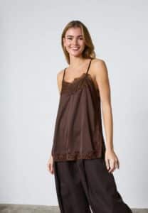 SistersPoint - Isole Top - Dark Chocolate