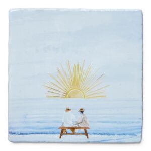 StoryTiles - Samen de zon zien zakken 10x10