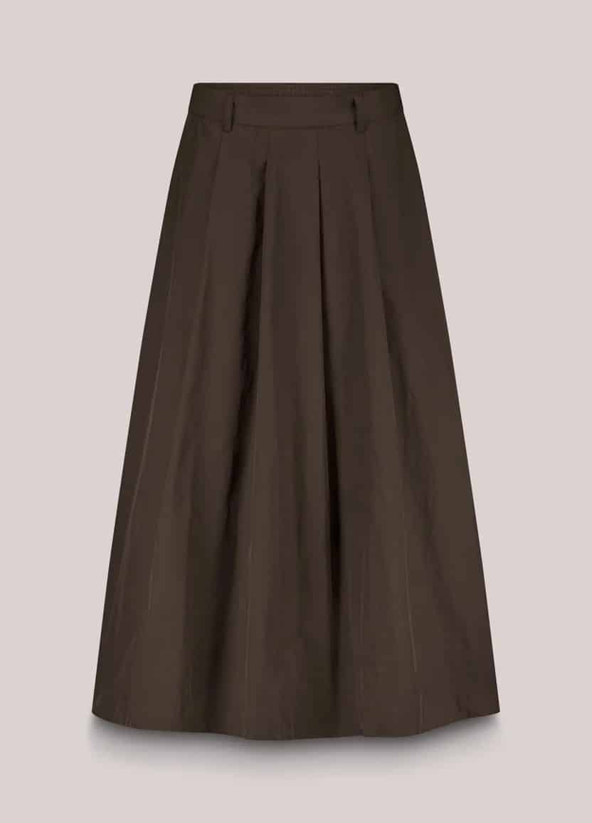 Summum - Skirt Taft light - Dark Chocolate