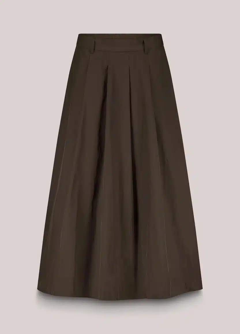 Summum - Skirt Taft light - Dark Chocolate