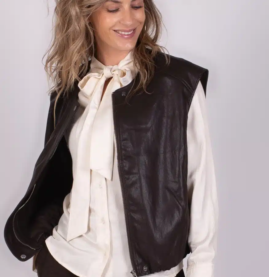 The Clothed - Bangdung Gilet - Coffee