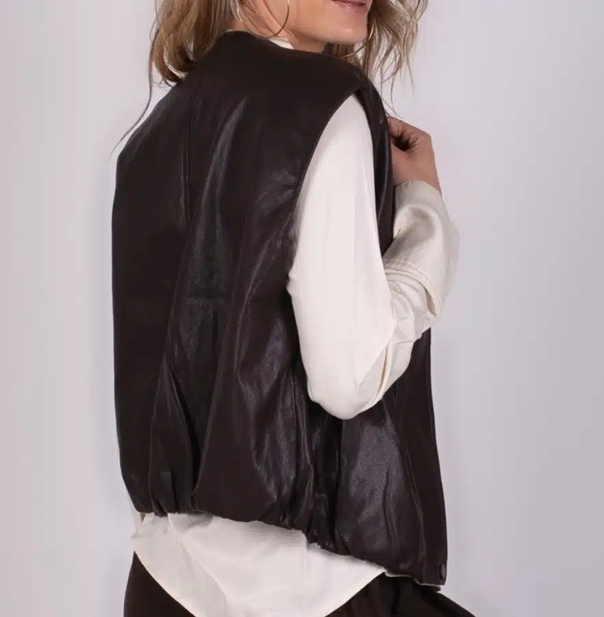 The Clothed - Bangdung Gilet - Coffee