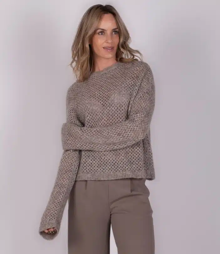 The Clothed - Budapest Pullover - Taupe