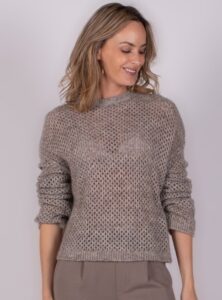 The Clothed - Budapest Pullover - Taupe