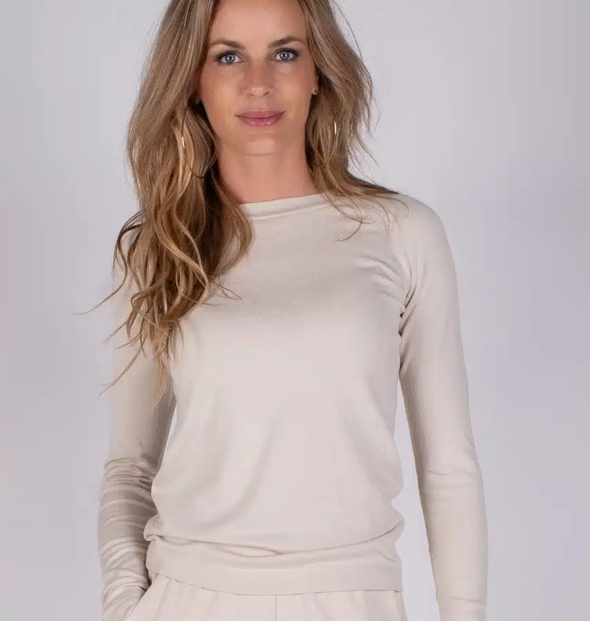 The Clothed - Moscow Kiev Longsleeve Pull - Pale