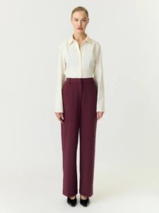YAS - Likka HW Wide Pants - Fig
