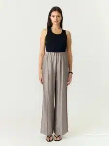 YAS - Mallis HW Pant - Timber Wolf