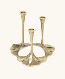 Doing Goods - Gaya Ginko Triple Candle Holder