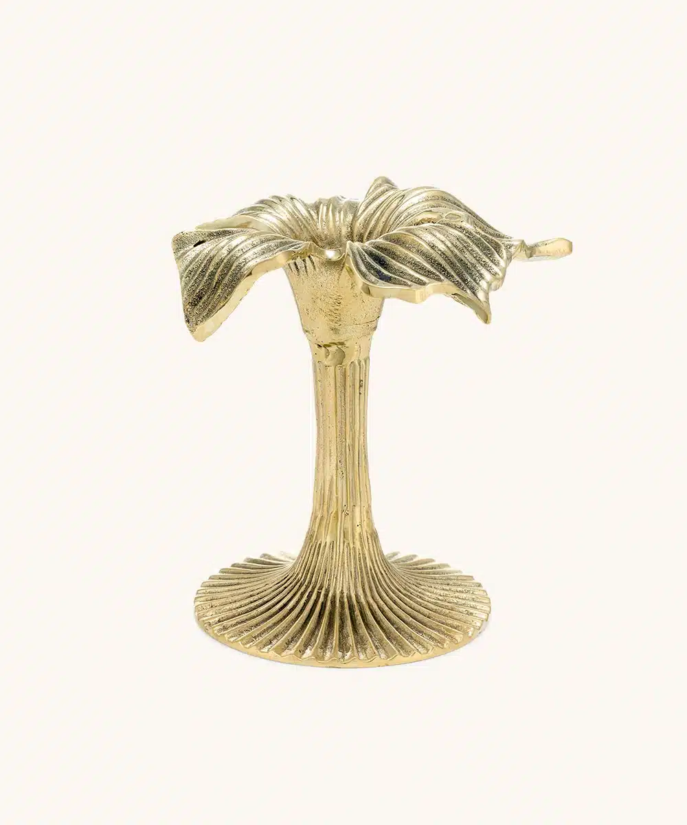 Doing Goods - Hailey Hibiscus Candle Holder Long