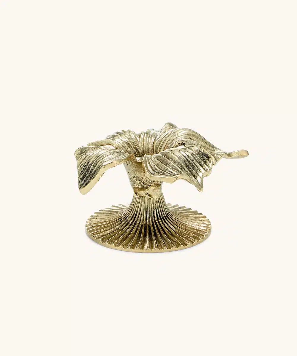 Doing Goods - Hailey Hibiscus Candle Holder Short