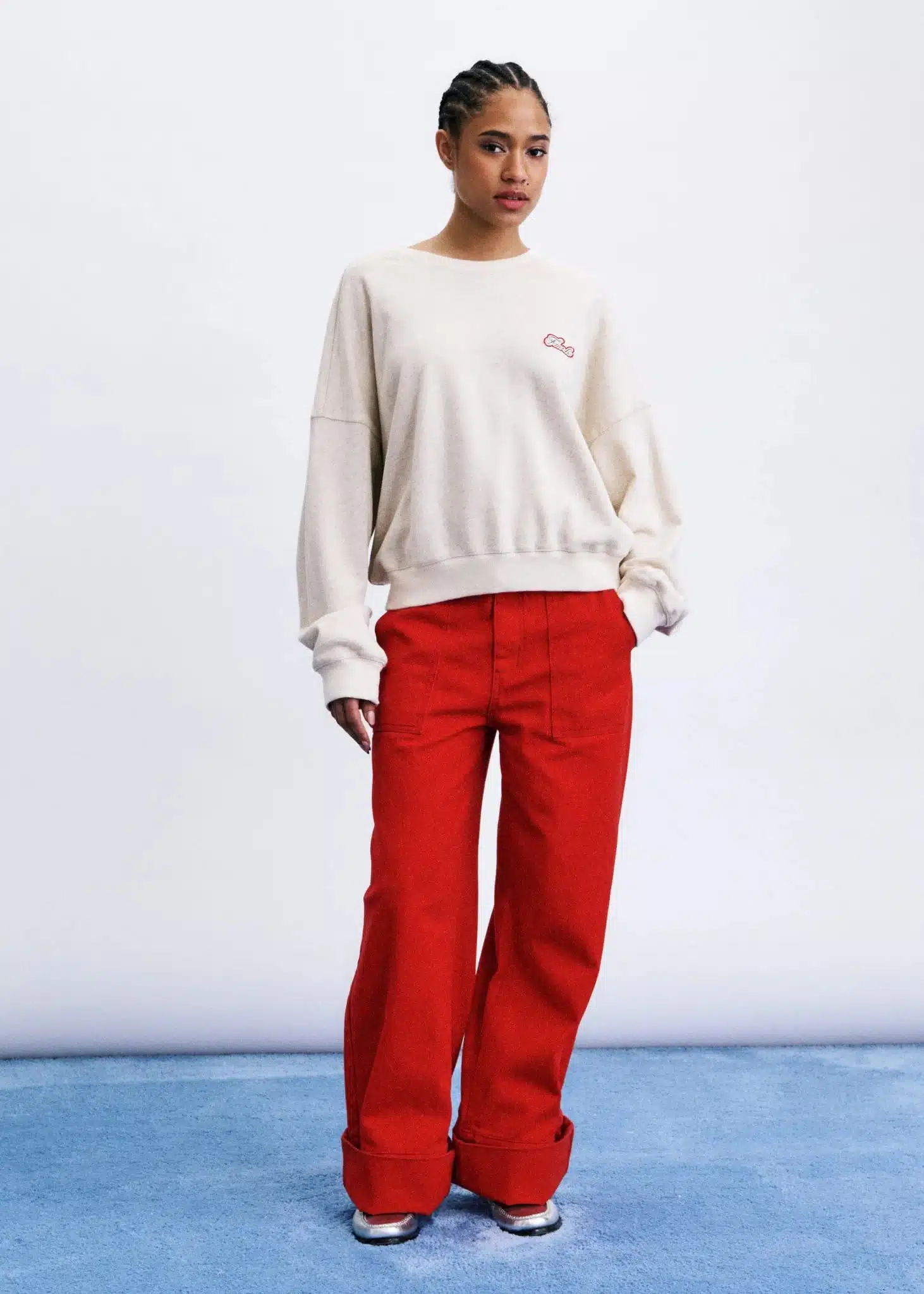 FRNCH - Sweatshirt Tame - Creme