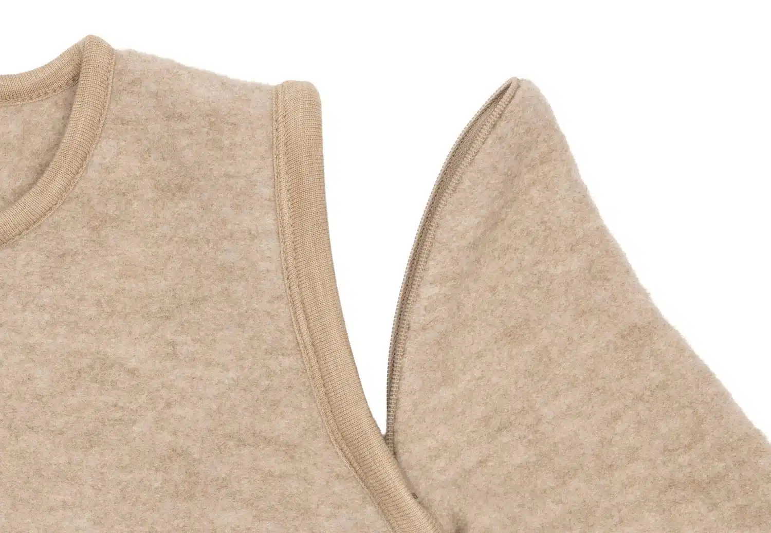 Jollein - Slaapzak met Afritsbare Mouw 60cm Merino - Natural