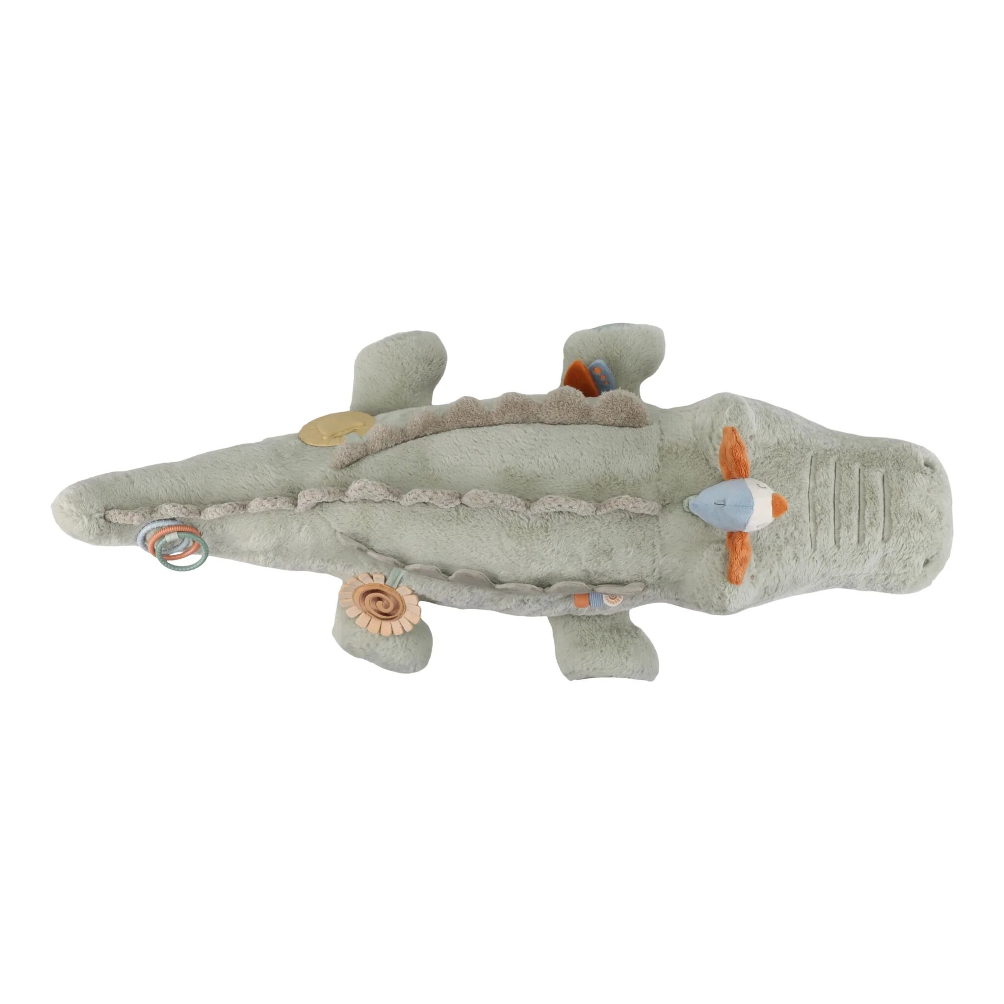 Little Dutch - Activiteitenknuffel Krokodil XL Safari Friends
