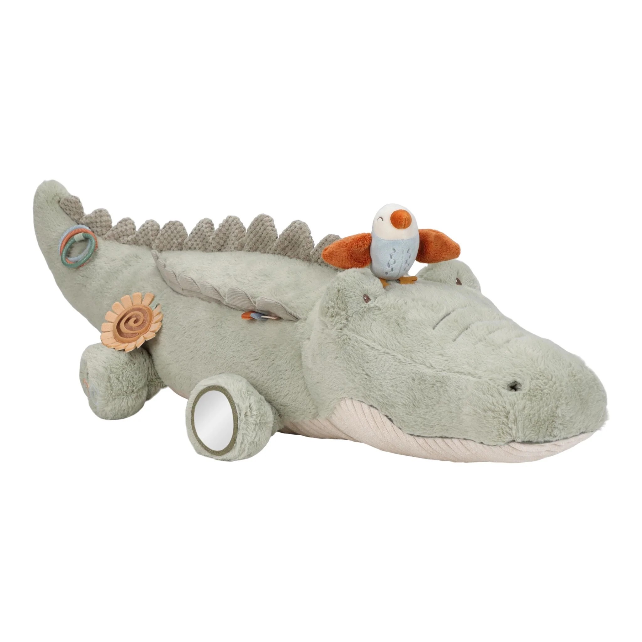 Little Dutch - Activiteitenknuffel Krokodil XL Safari Friends