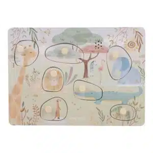 Little Dutch - Geluidenpuzzel - Safari Friends