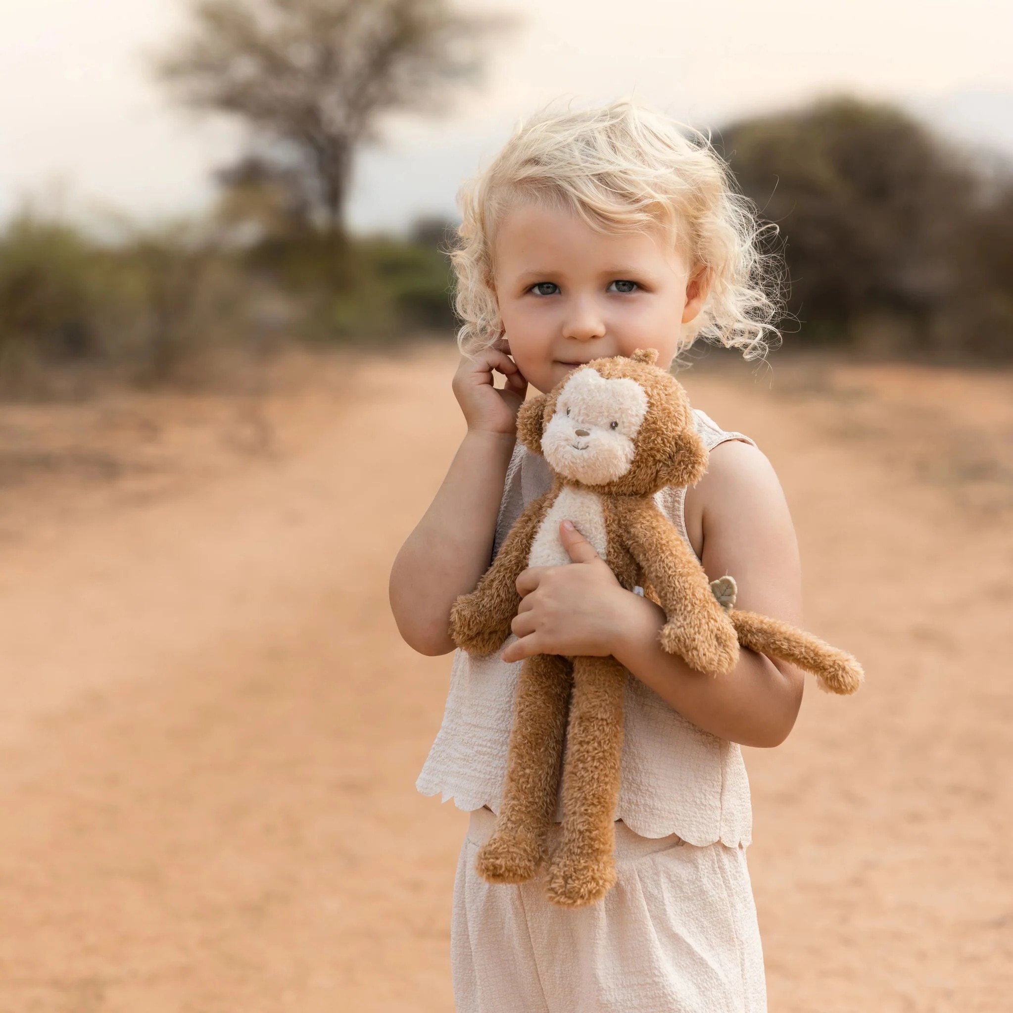 Little Dutch - Knuffel Aap Safari Friends