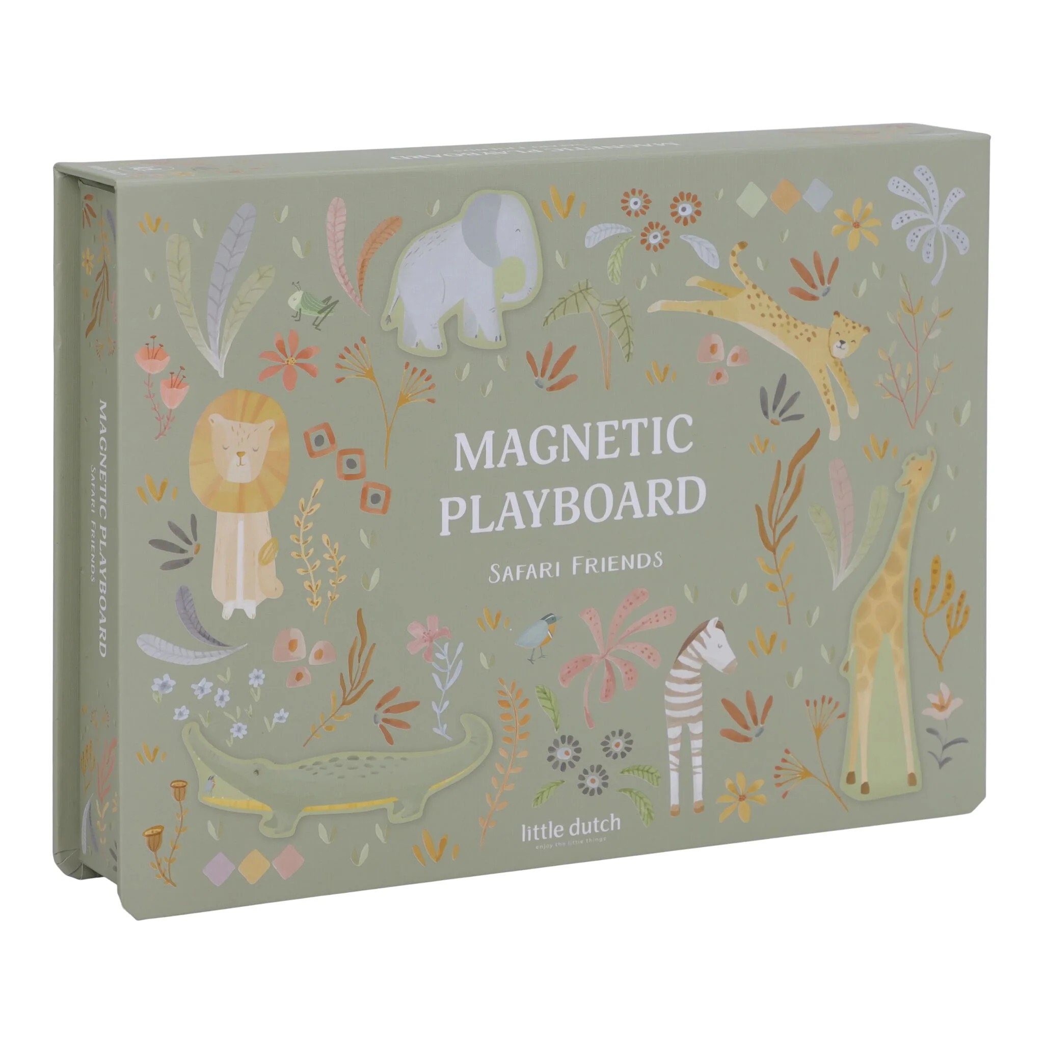 Little Dutch - Magnetisch speelbord- Safari Friends
