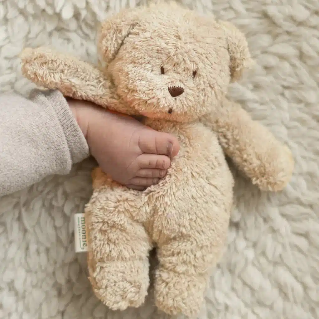 Moonie - Mini Moonie Bear met sensorische korrels – Sand