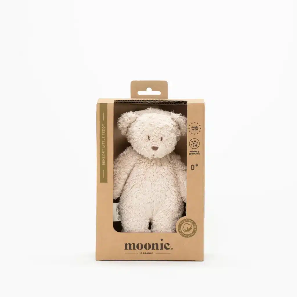 Moonie - Mini Moonie Bear met sensorische korrels – Sand