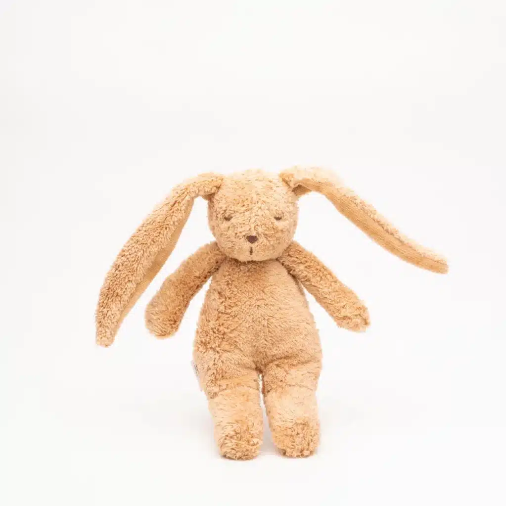 Moonie - Mini Moonie Bunny met sensorische korrels - Cappuccino