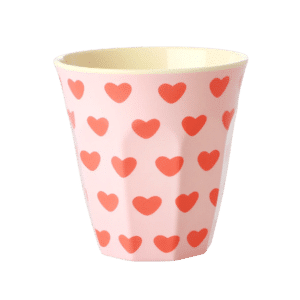 Rice - Beker - hartjes print