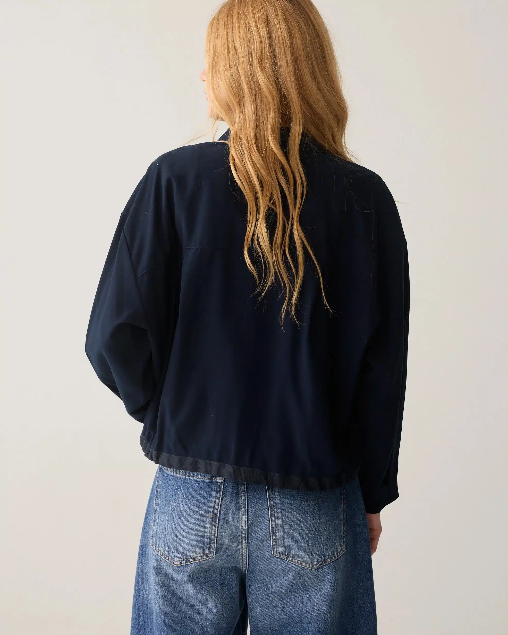Summum Woman - Blouse Viscose twill - Midnight Blue