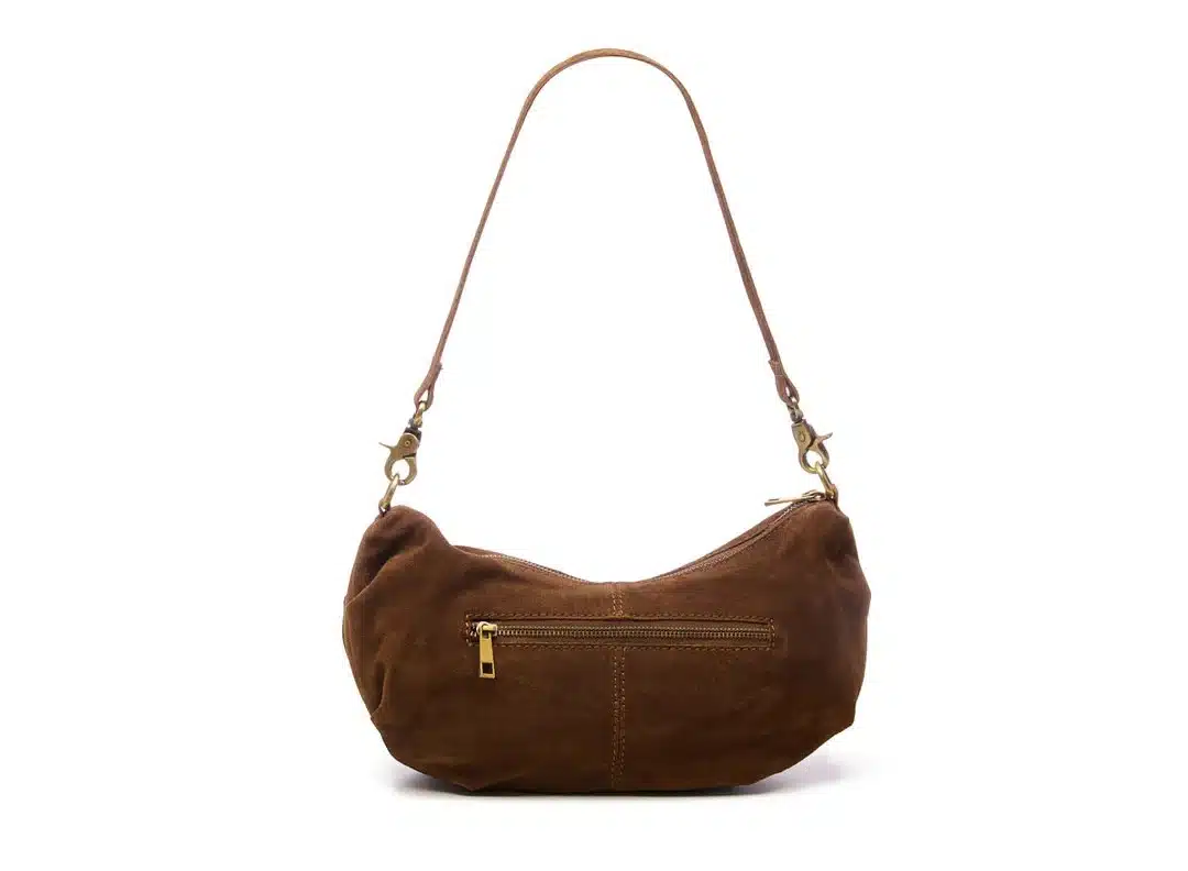 Chabo Bags - Suede Bobby Banana Bag - Cacao