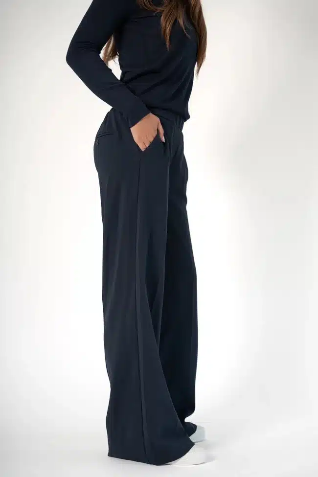 Corel - Lior pants wide uni Destri - Night Sky