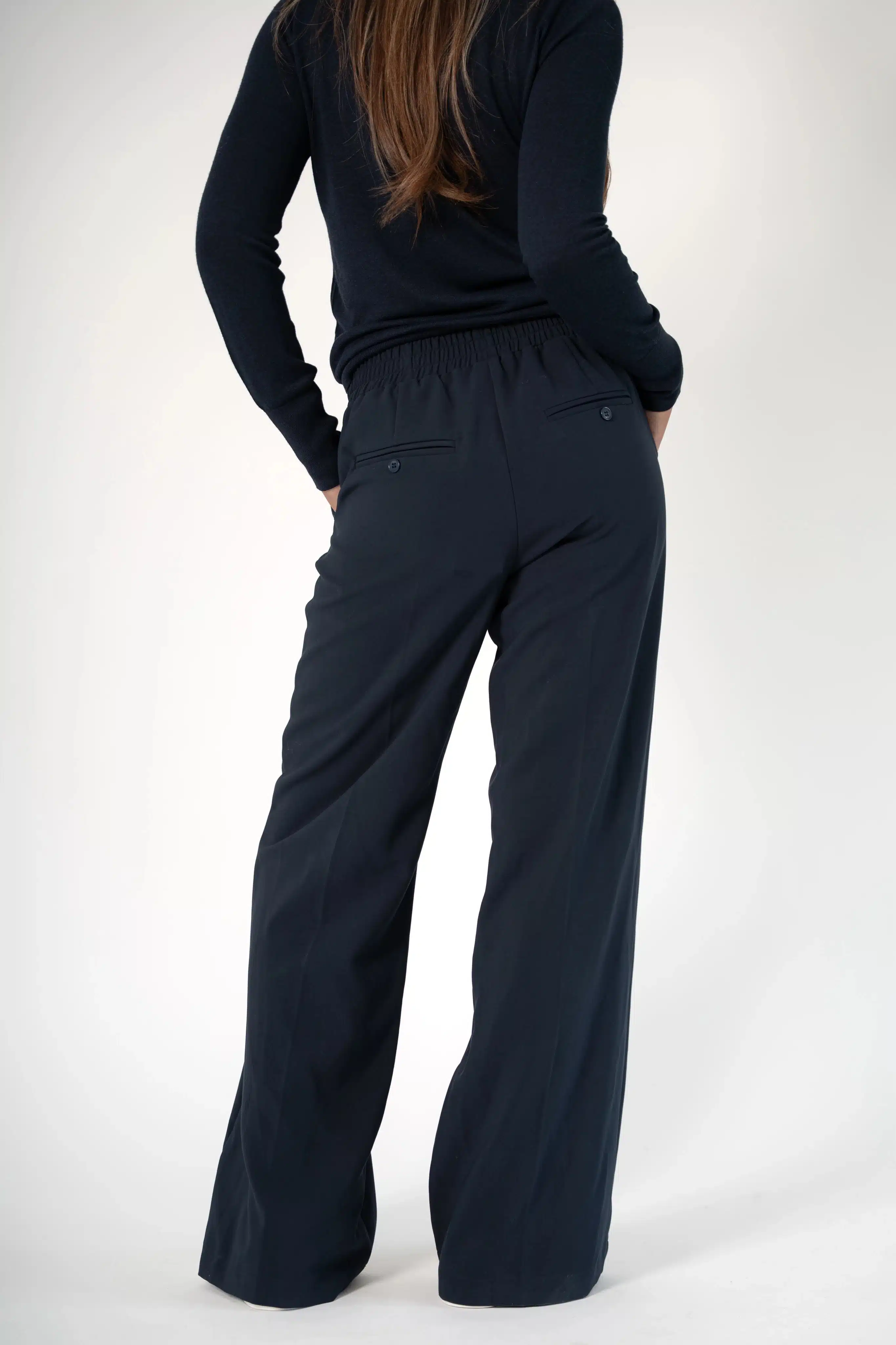 Corel - Lior pants wide uni Destri - Night Sky