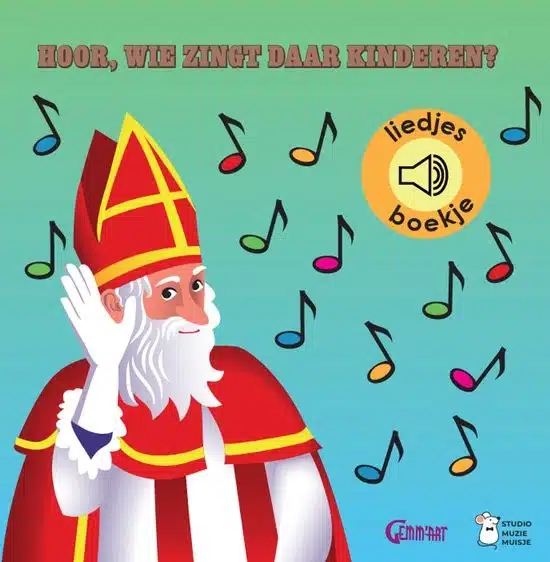 Hoor wie zingt daar kinderen muziekboekje