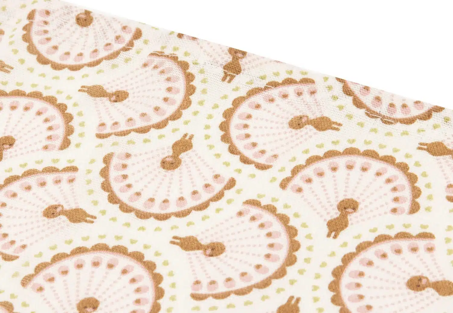 Jollein - 3x Hydrofiele Multidoek 70x70cm – Lovely Birds