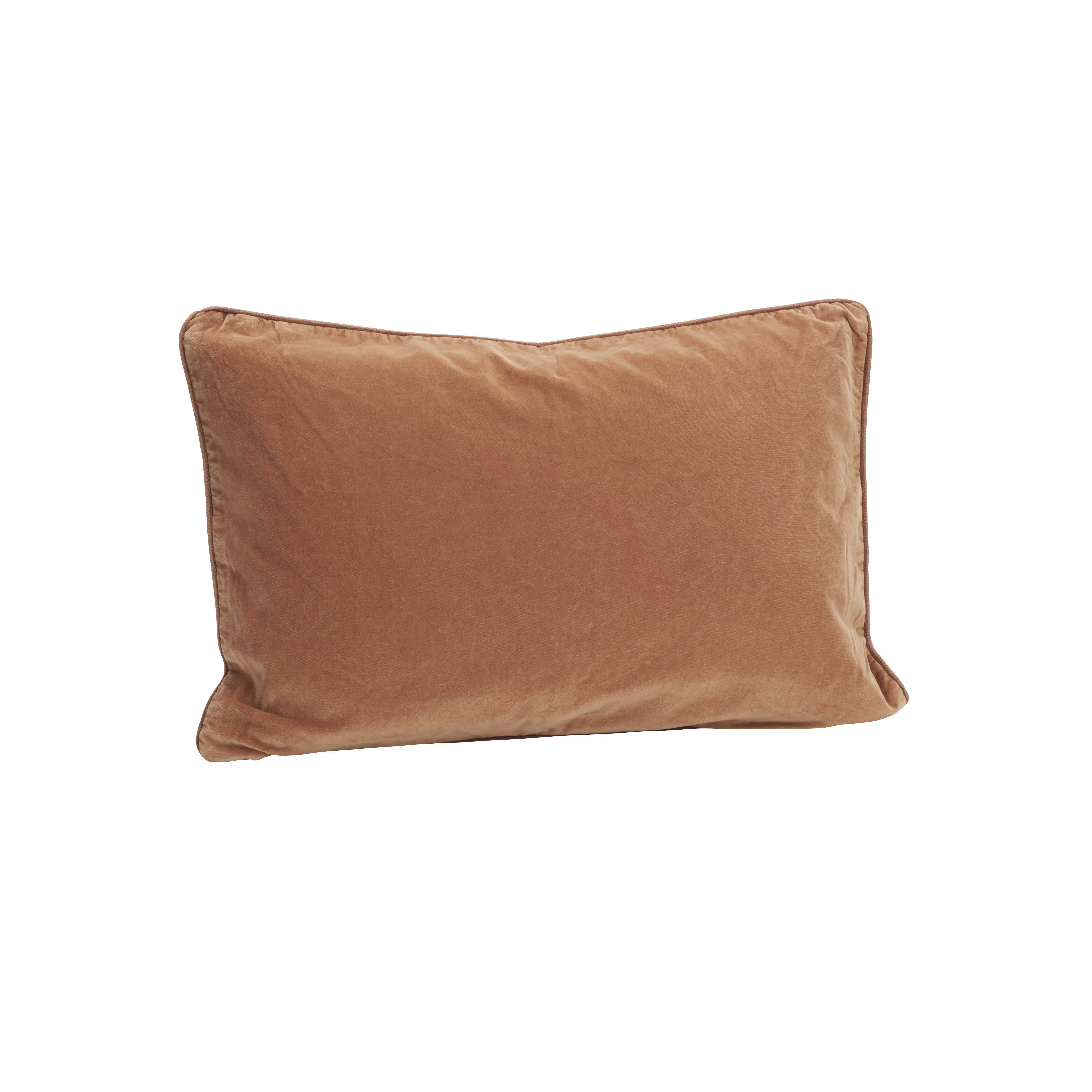 Madam Stoltz - Velvet cushion cover - Dusty Peach