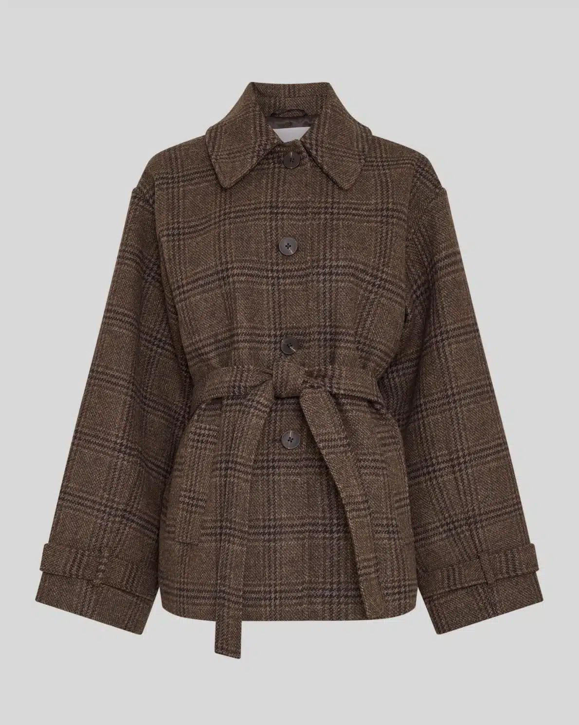 MSCH - Amaranda Jacket CHK - Hot Fudge Rubbe