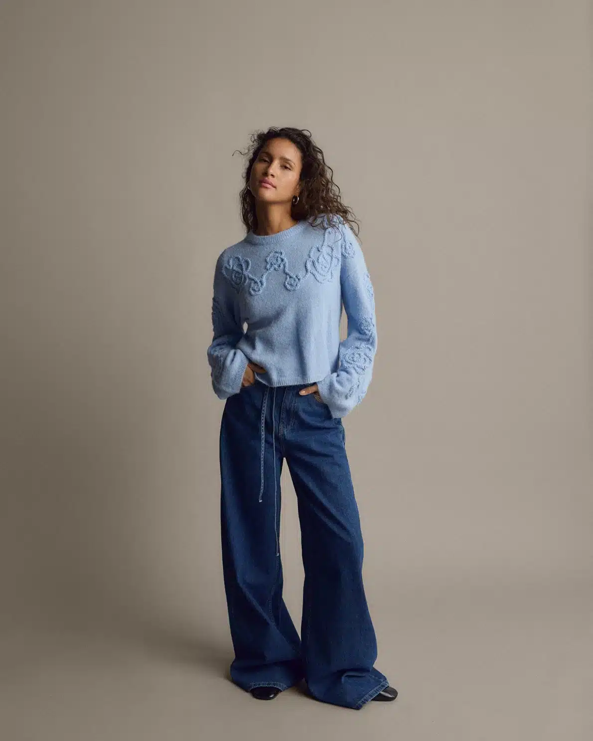 MSCH - Miabelle Hope Pullover EMB - Windsurfer Flower