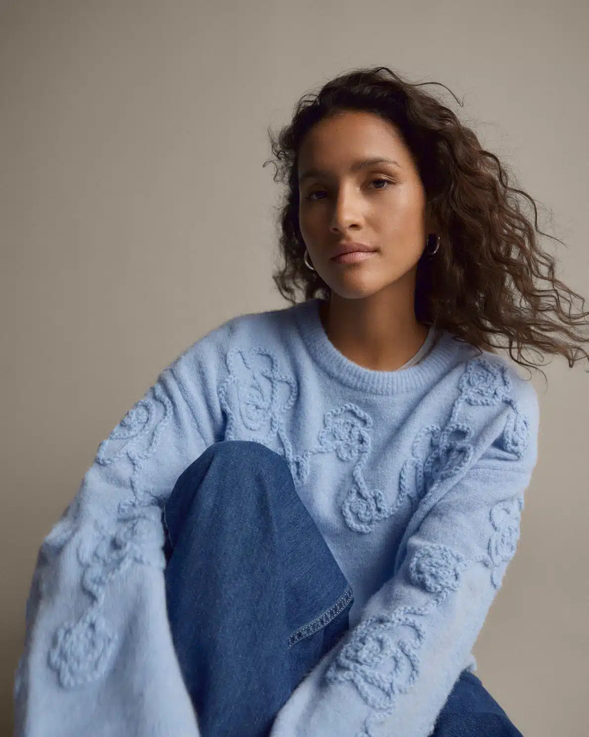 MSCH - Miabelle Hope Pullover EMB - Windsurfer Flower