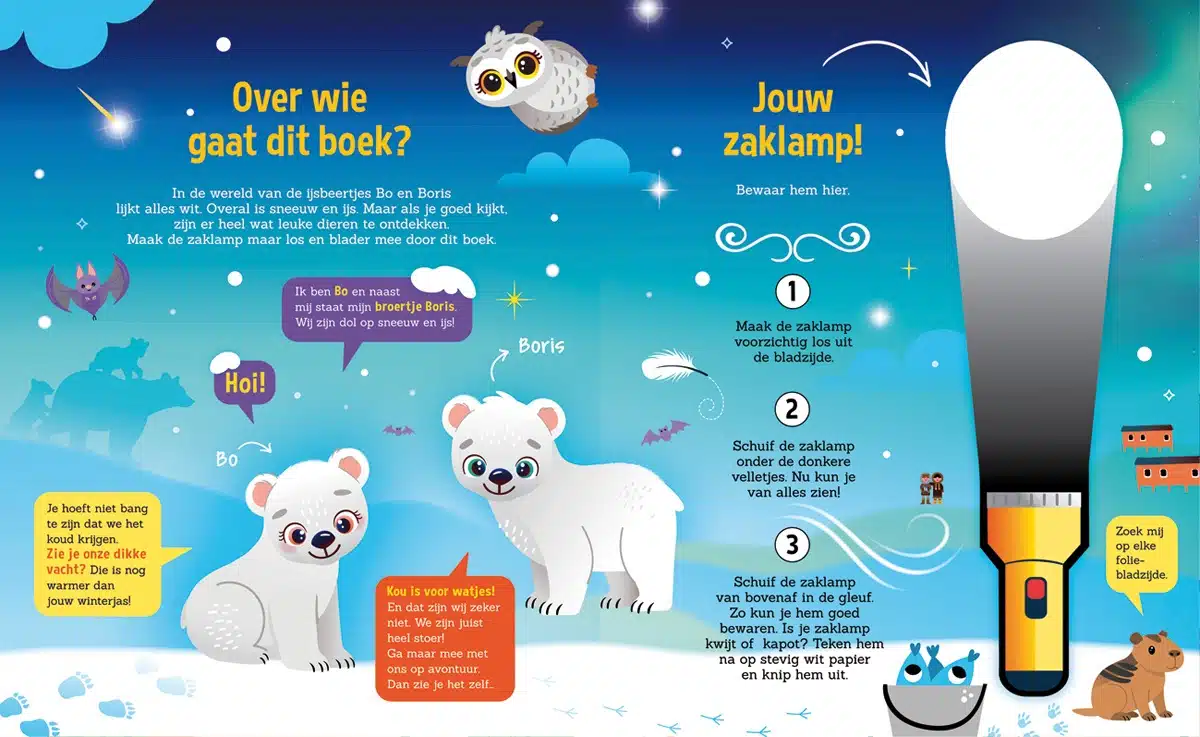 Speuren in de sneeuw